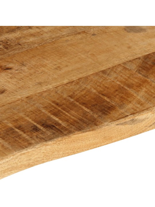 Stolní deska 100x60x2,5 cm živá hrana hrubé mangovníkové dřevo