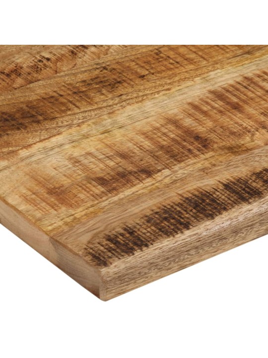 Stolní deska 90x80x2,5 cm živá hrana hrubé mangovníkové dřevo