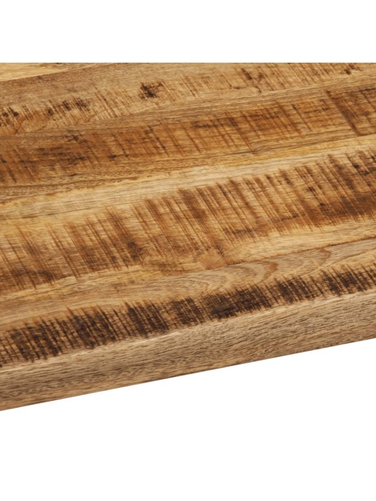 Stolní deska 90x80x2,5 cm živá hrana hrubé mangovníkové dřevo