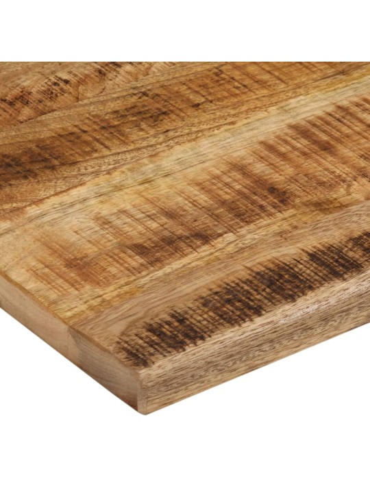 Stolní deska 100x80x2,5 cm živá hrana hrubé mangovníkové dřevo