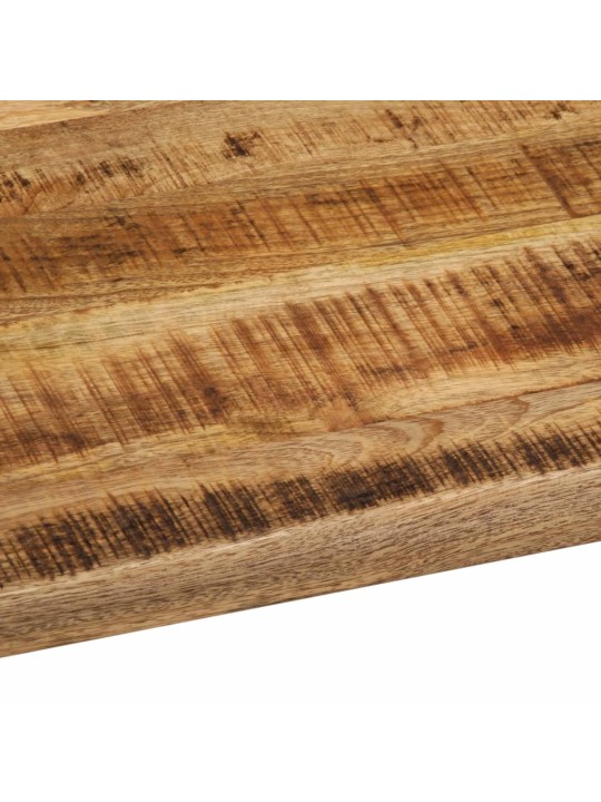 Stolní deska 100x80x2,5 cm živá hrana hrubé mangovníkové dřevo