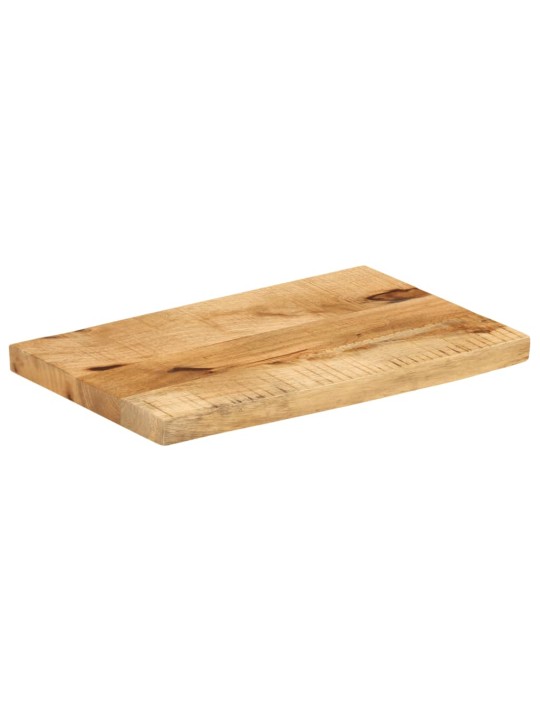 Stolní deska 40x20x3,8 cm živá hrana hrubé mangovníkové dřevo