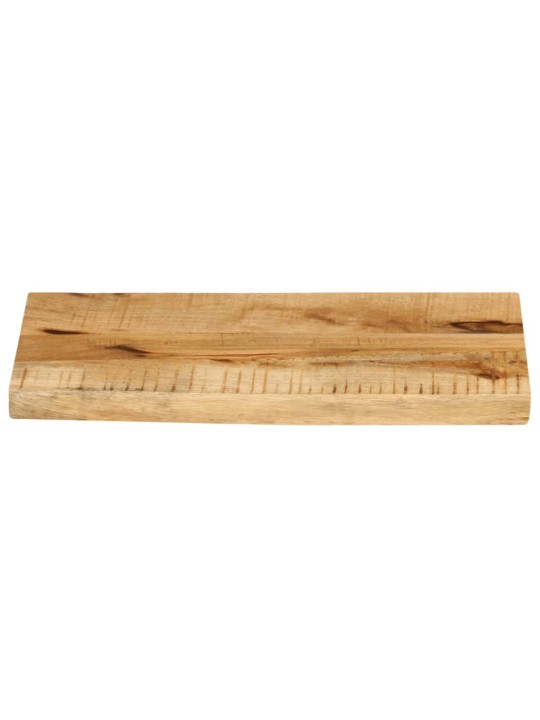 Stolní deska 40x20x3,8 cm živá hrana hrubé mangovníkové dřevo