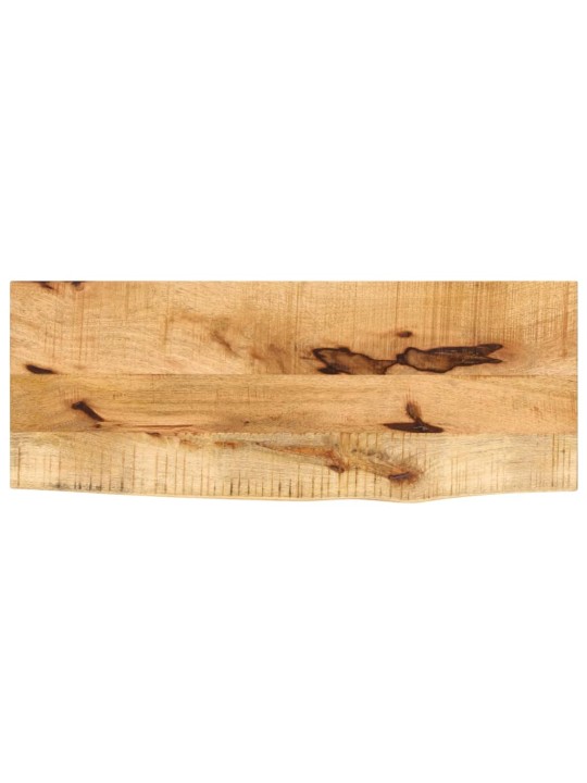 Stolní deska 70x20x3,8 cm živá hrana hrubé mangovníkové dřevo