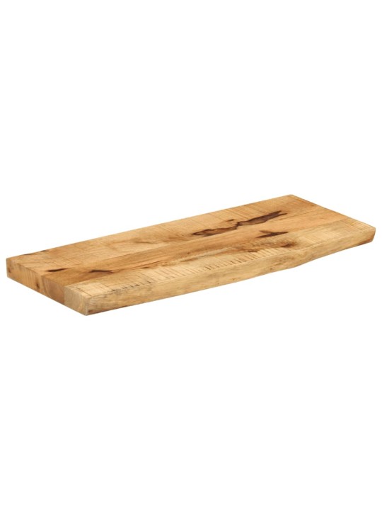 Stolní deska 70x20x3,8 cm živá hrana hrubé mangovníkové dřevo