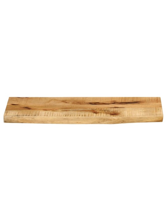 Stolní deska 70x20x3,8 cm živá hrana hrubé mangovníkové dřevo
