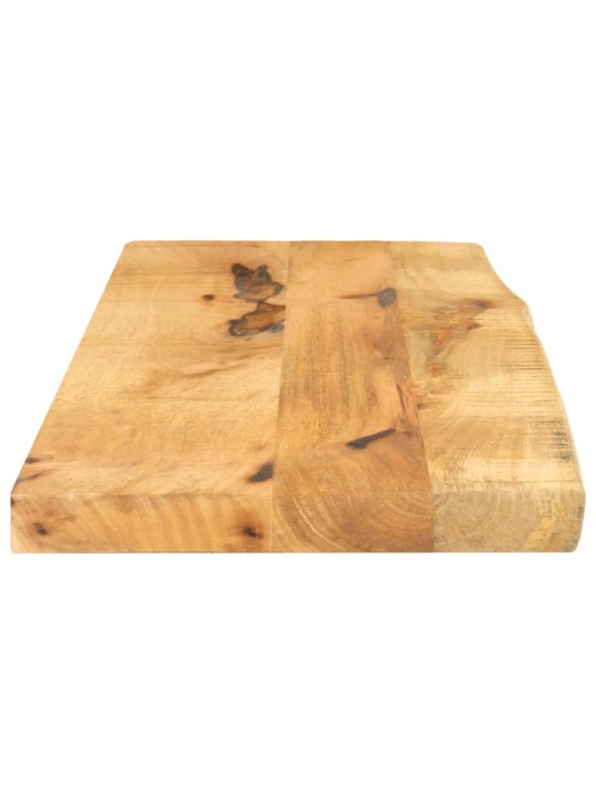 Stolní deska 70x20x3,8 cm živá hrana hrubé mangovníkové dřevo