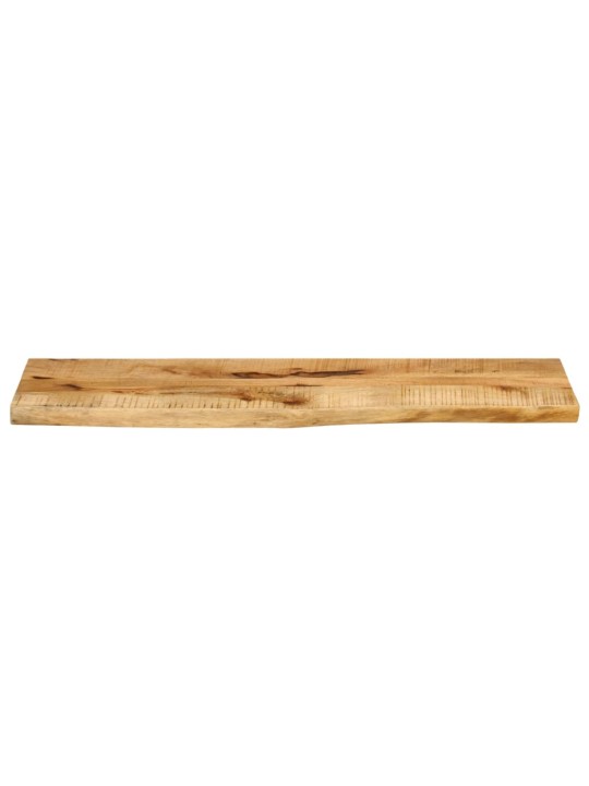 Stolní deska 100x20x3,8 cm živá hrana hrubé mangovníkové dřevo