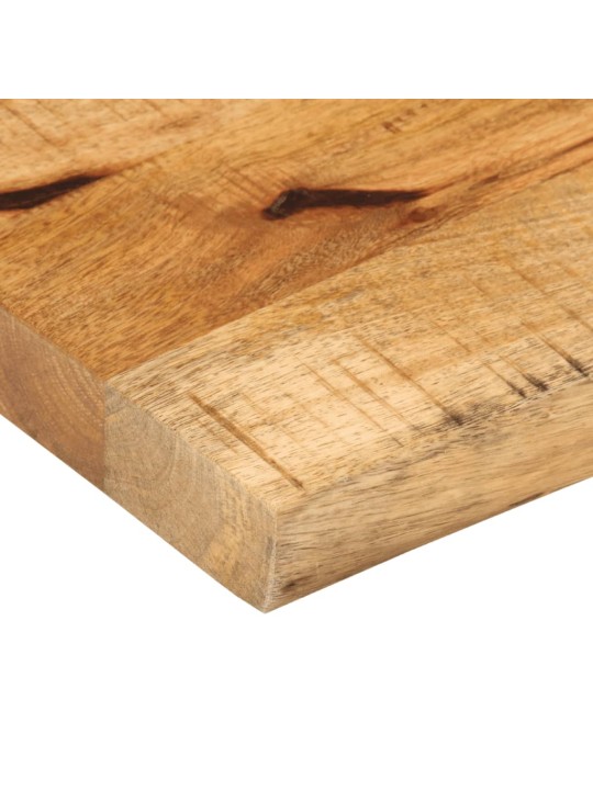 Stolní deska 100x20x3,8 cm živá hrana hrubé mangovníkové dřevo