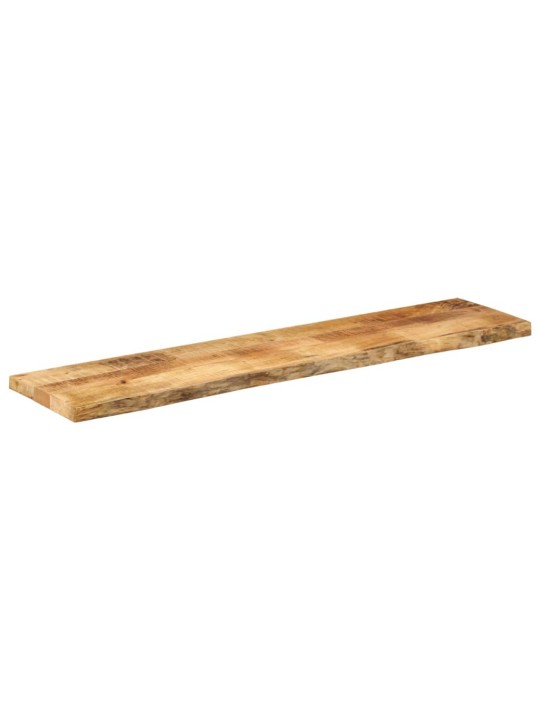 Stolní deska 160x20x3,8 cm živá hrana hrubé mangovníkové dřevo