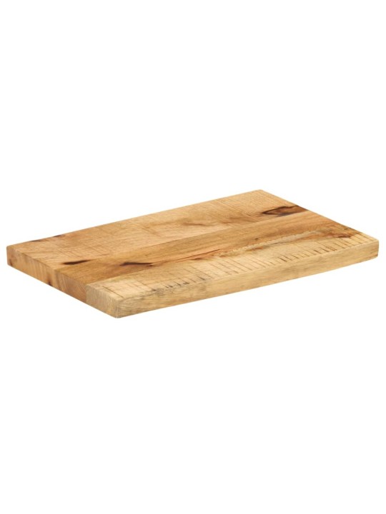 Stolní deska 40x30x3,8 cm živá hrana hrubé mangovníkové dřevo
