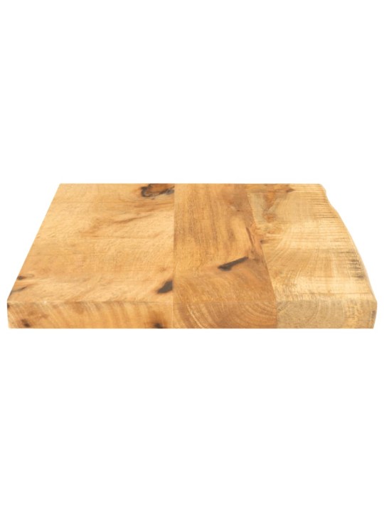 Stolní deska 40x30x3,8 cm živá hrana hrubé mangovníkové dřevo