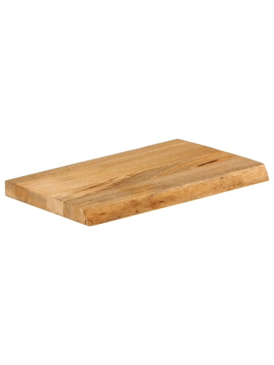 Stolní deska živá hrana 40 x 20 x 2,5 cm masivní mangovník