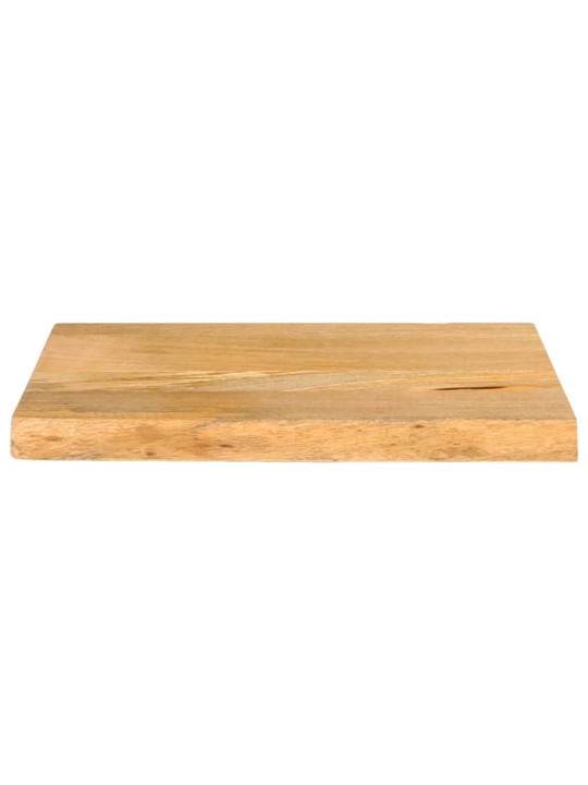 Stolní deska živá hrana 40 x 20 x 2,5 cm masivní mangovník