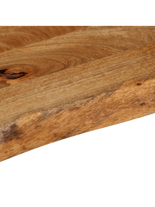 Stolní deska živá hrana 40 x 20 x 2,5 cm masivní mangovník