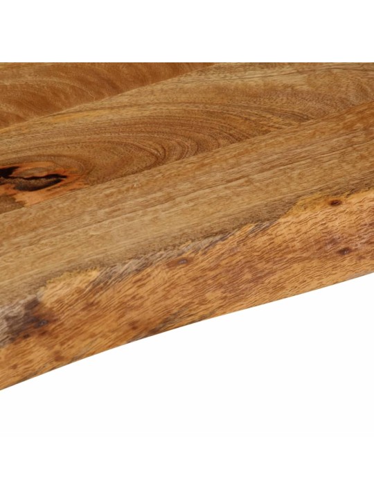 Stolní deska živá hrana 120 x 20 x 2,5 cm masivní mangovník