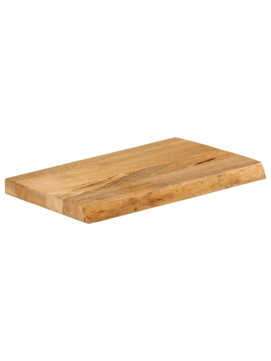 Stolní deska živá hrana 60 x 30 x 2,5 cm masivní mangovník