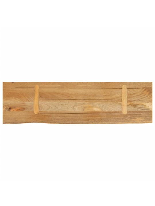 Stolní deska živá hrana 110 x 30 x 2,5 cm masivní mangovník