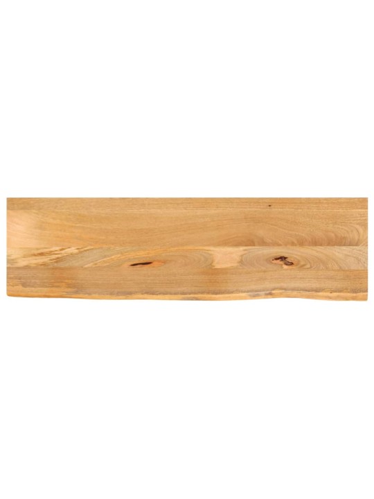 Stolní deska živá hrana 110 x 40 x 2,5 cm masivní mangovník