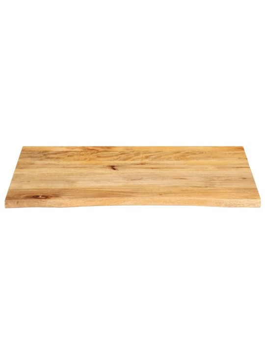 Stolní deska živá hrana 90 x 60 x 2,5 cm masivní mangovník