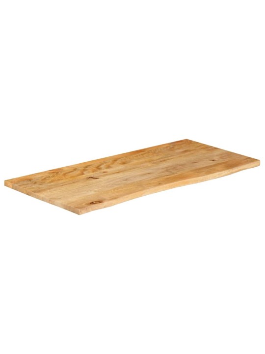 Stolní deska živá hrana 100 x 60 x 2,5 cm masivní mangovník