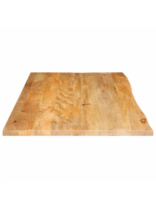 Stolní deska živá hrana 100 x 60 x 2,5 cm masivní mangovník