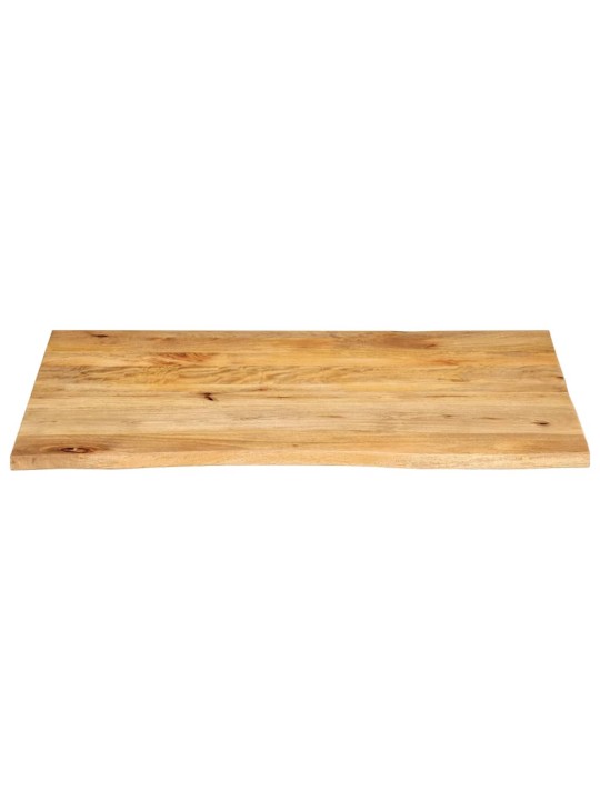 Stolní deska živá hrana 90 x 80 x 2,5 cm masivní mangovník