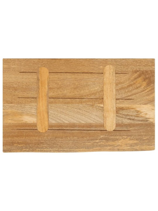 Stolní deska živá hrana 60 x 20 x 3,8 cm masivní mangovník