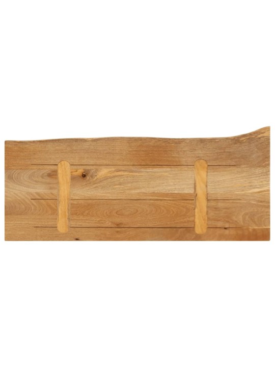 Stolní deska živá hrana 70 x 20 x 3,8 cm masivní mangovník