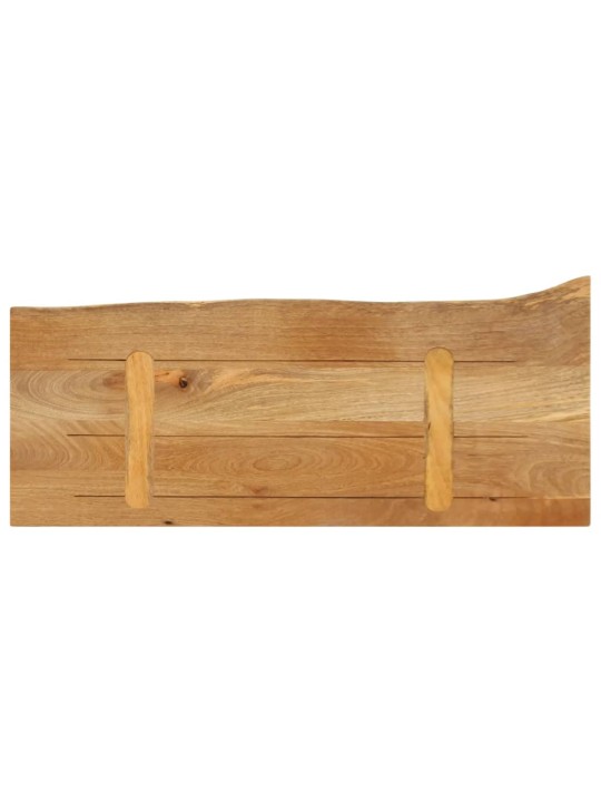 Stolní deska živá hrana 80 x 20 x 3,8 cm masivní mangovník