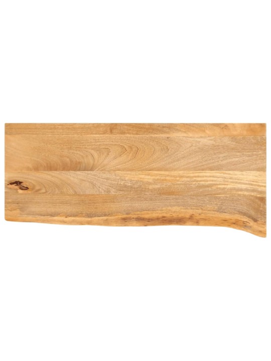 Stolní deska živá hrana 90 x 20 x 3,8 cm masivní mangovník
