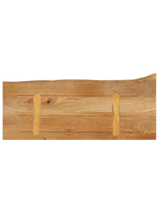 Stolní deska živá hrana 90 x 20 x 3,8 cm masivní mangovník