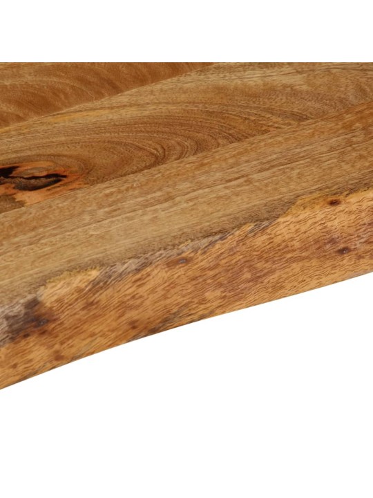 Stolní deska živá hrana 90 x 20 x 3,8 cm masivní mangovník