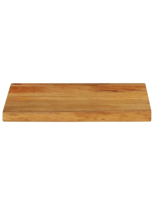 Stolní deska živá hrana 40 x 30 x 2,5 cm masivní mangovník