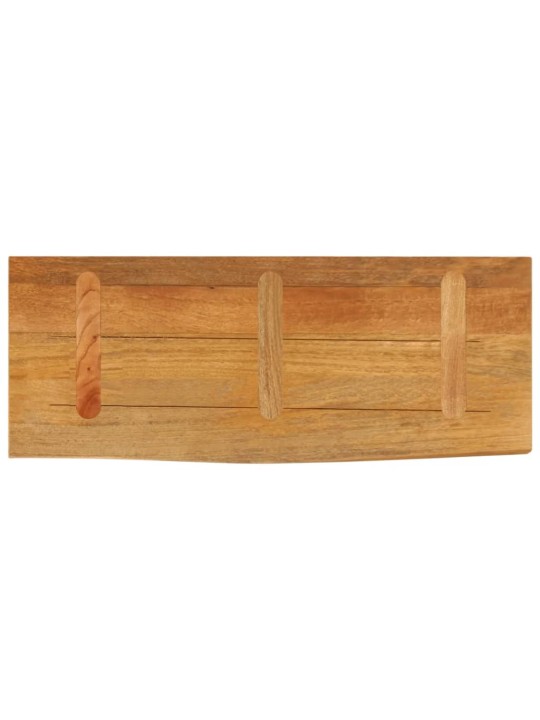 Stolní deska živá hrana 90 x 40 x 2,5 cm masivní mangovník