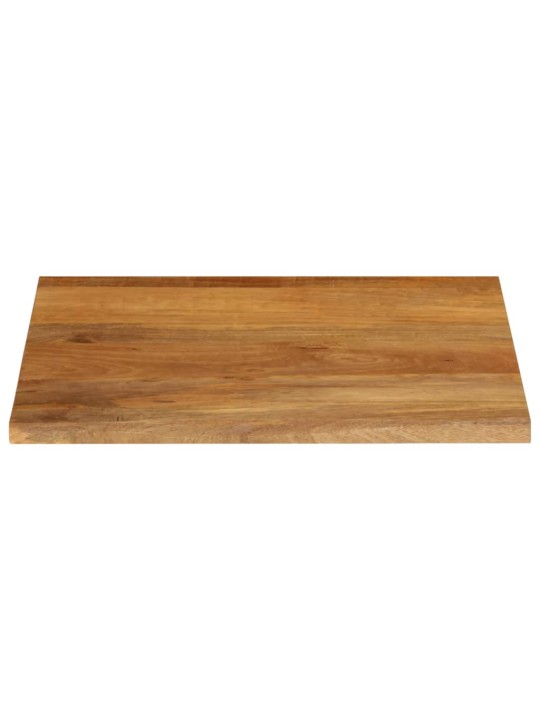 Stolní deska živá hrana 60 x 60 x 2,5 cm masivní mangovník