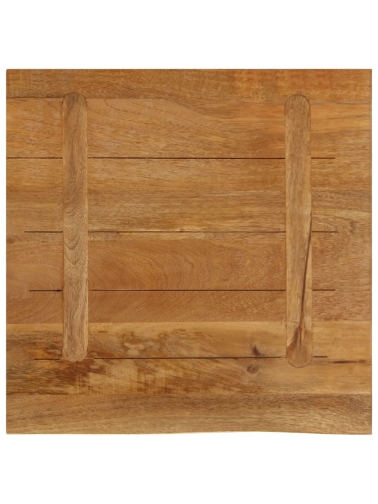 Stolní deska živá hrana 60 x 60 x 2,5 cm masivní mangovník