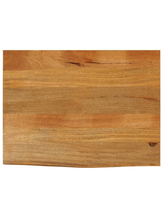 Stolní deska živá hrana 70 x 60 x 2,5 cm masivní mangovník