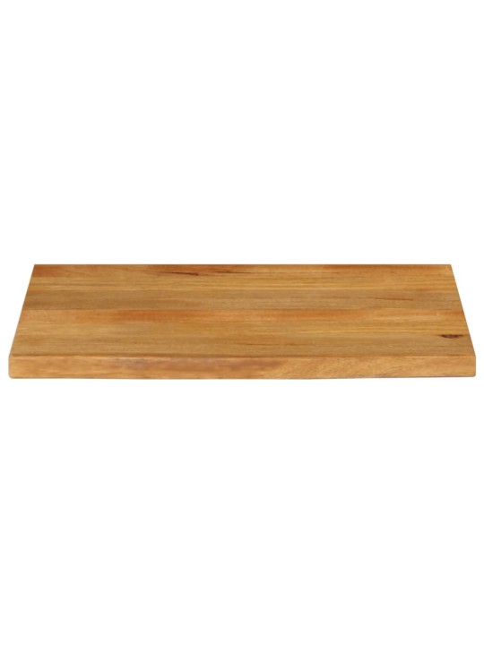 Stolní deska živá hrana 80 x 60 x 2,5 cm masivní mangovník