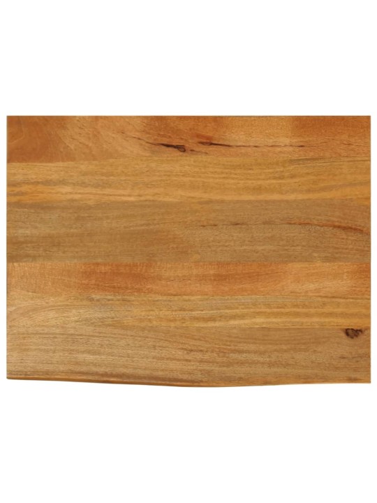 Stolní deska živá hrana 90 x 60 x 2,5 cm masivní mangovník