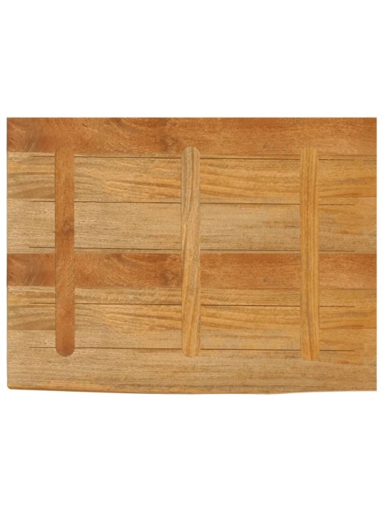 Stolní deska živá hrana 90 x 60 x 2,5 cm masivní mangovník