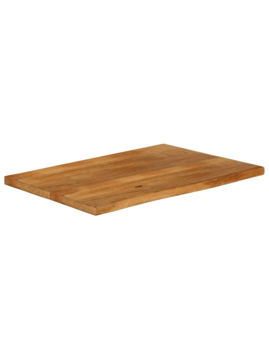 Stolní deska živá hrana 100 x 60 x 2,5 cm masivní mangovník