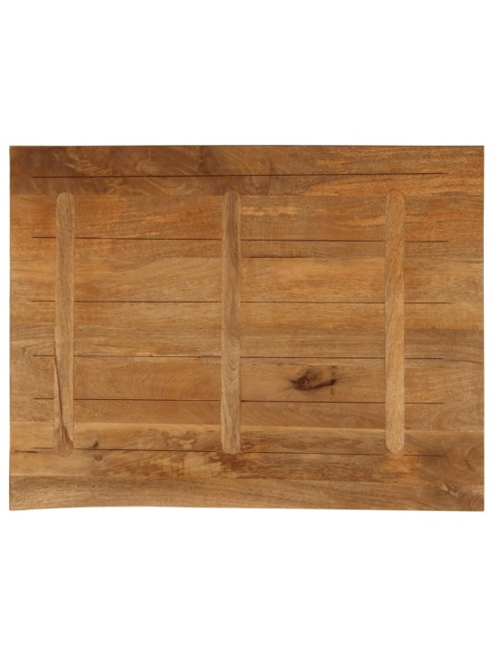 Stolní deska živá hrana 90 x 80 x 2,5 cm masivní mangovník