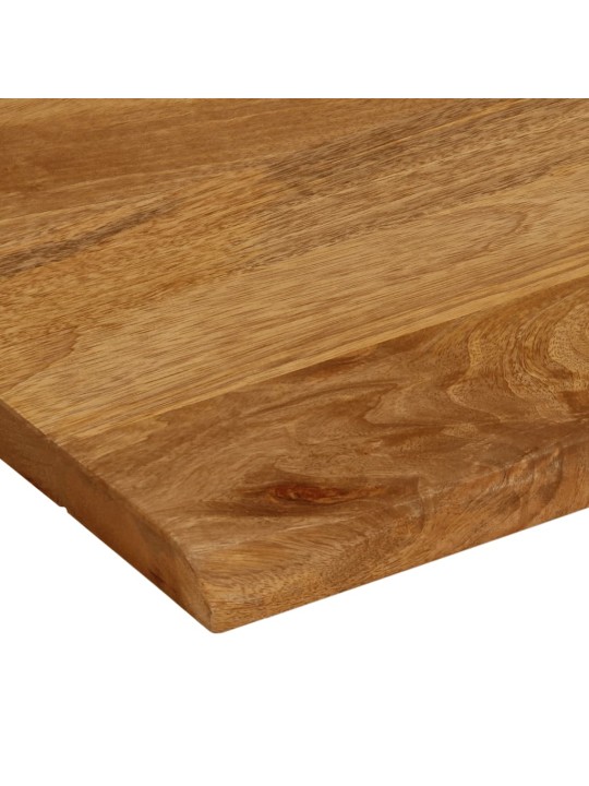 Stolní deska živá hrana 100 x 80 x 2,5 cm masivní mangovník