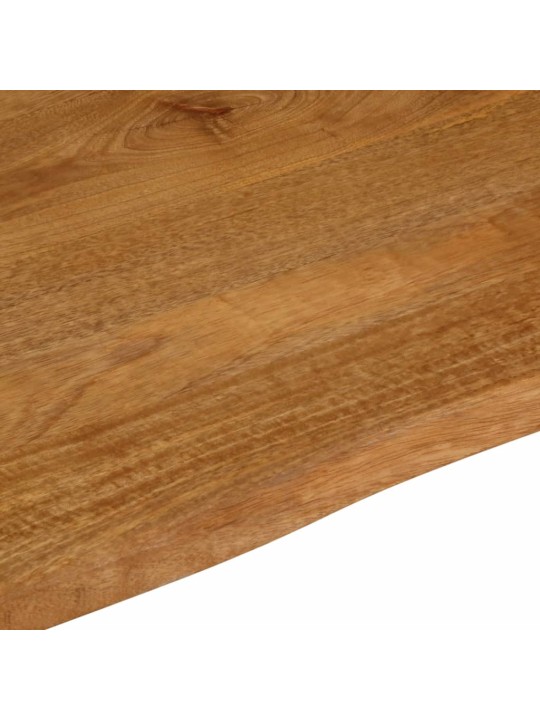 Stolní deska živá hrana 100 x 80 x 2,5 cm masivní mangovník