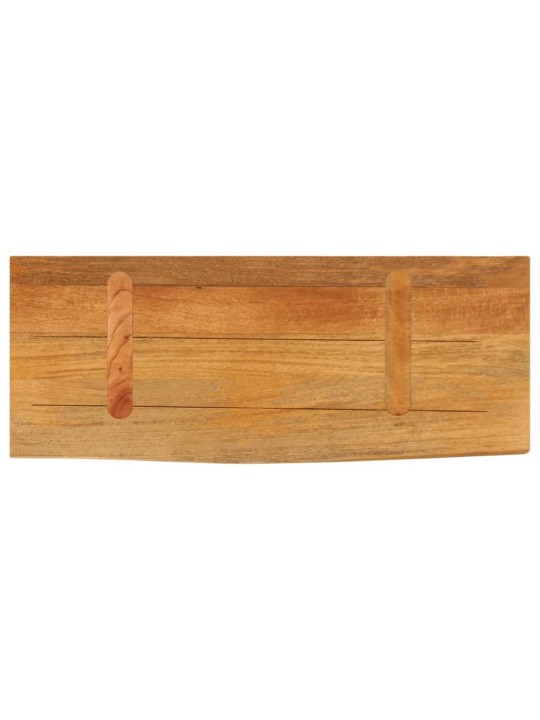 Stolní deska živá hrana 70 x 20 x 3,8 cm masivní mangovník