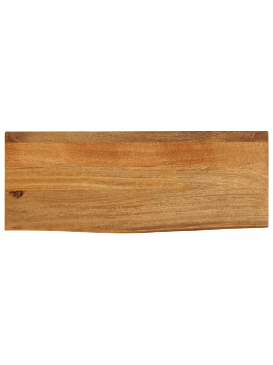Stolní deska živá hrana 90 x 20 x 3,8 cm masivní mangovník