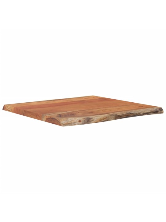 Stolní deska 40x40x2,5 cm obdélníková masivní akácie živá hrana