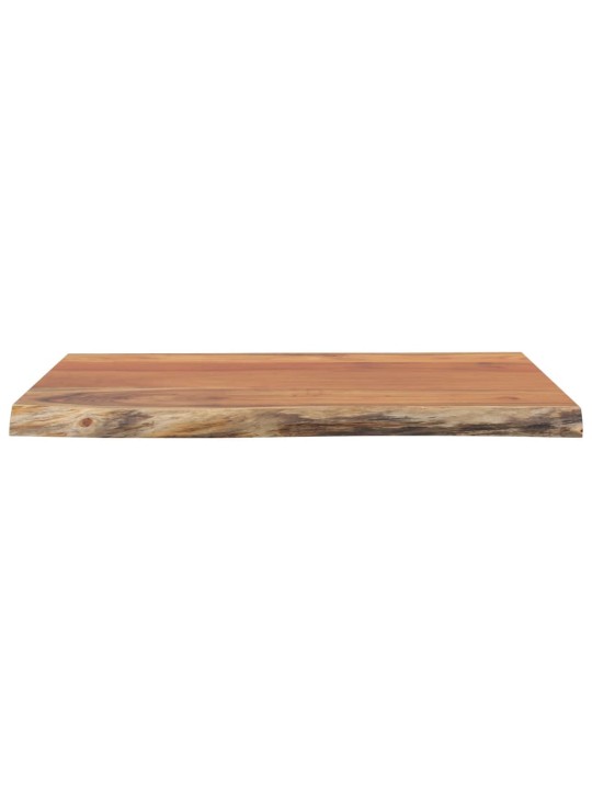 Stolní deska 40x40x2,5 cm obdélníková masivní akácie živá hrana