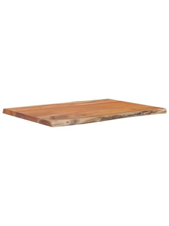 Stolní deska 50x40x2,5 cm obdélníková masivní akácie živá hrana